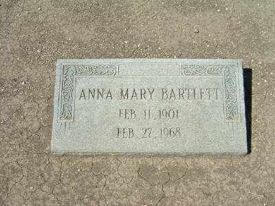 Bartlett, Anna Mary