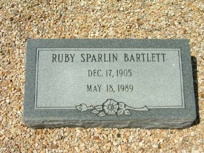 Bartlett, Ruby Sparlin