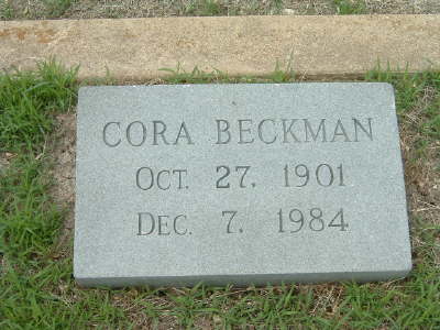 Beckman, Cora