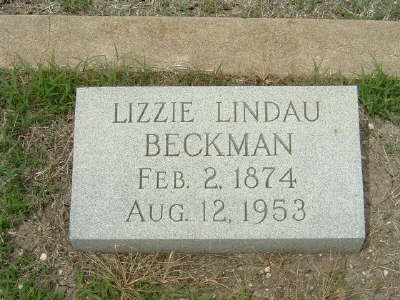 Beckman, Lizzie Lindau