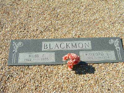 Blackmon, Rayford E. & Ruby F.