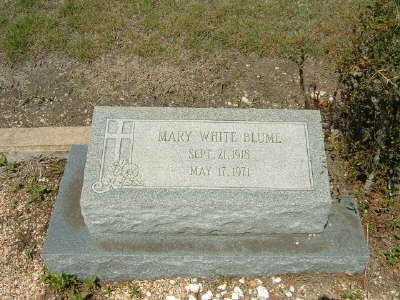 Blume, Mary White