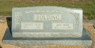 Bolding, Edward Felix & May Hair