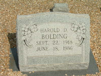 Bolding, Harold D.