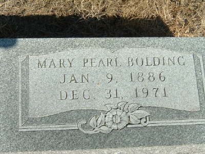 Bolding, Mary Pearl