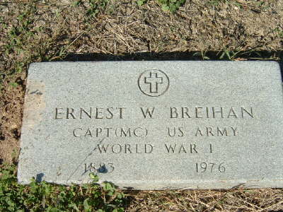Breihan, Ernest W. (military marker)