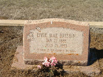 Brisban, Effie Mae
