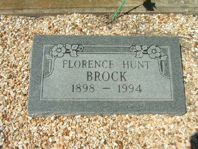 Brock, Florence Hunt
