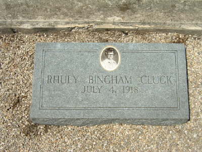 Cluck, Rhuey Bingham
