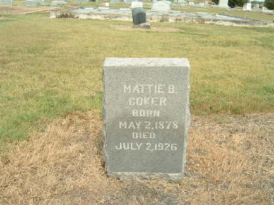 Coker, Mattie B.