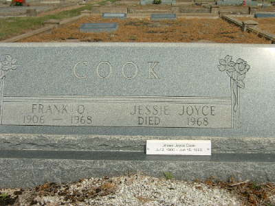Cook, Frank & Jessie Joyce