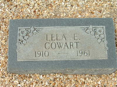 Cowart, Lela E.