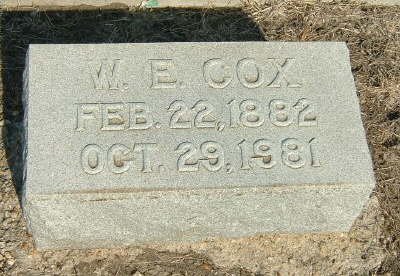 Cox, W. E.