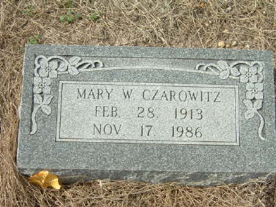 Czarowitz, Mary W.