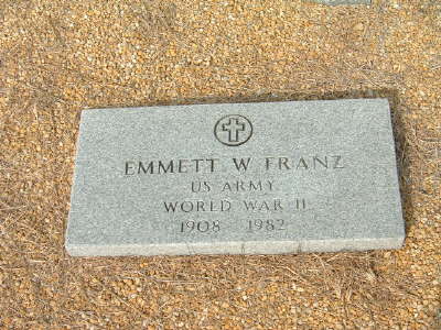Franz, Emmett W. (military marker)