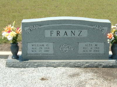 Franz, William G. & Alta M.