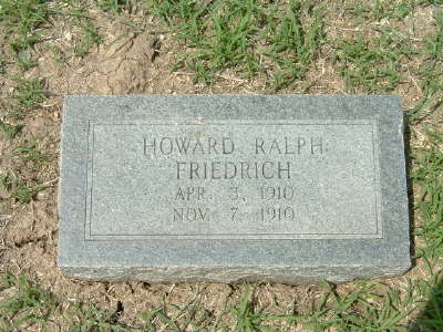 Friedrich, Howard Ralph