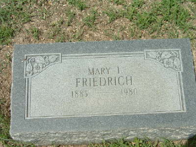 Friedrich, Mary I.