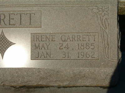 Garrett, Irene