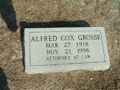 Grosse, Alfred Cox