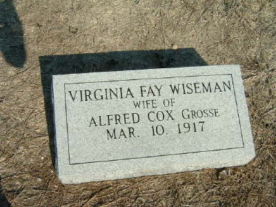 Grosse, Virginia Fay Wiseman