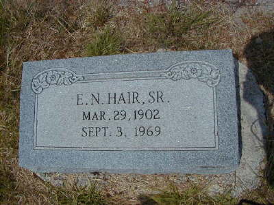 Hair, E. N. Sr.