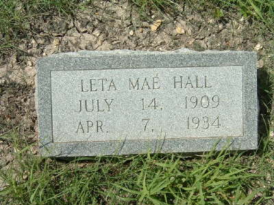 Hall, Leta Mae