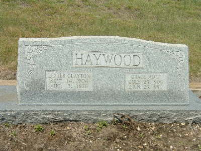 Haywood, Lester Clayton & Grace Mott