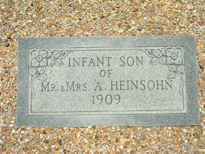 Heinsohn, Infant Son