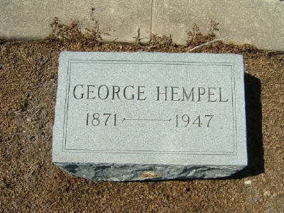 Hempel, Geroge A.