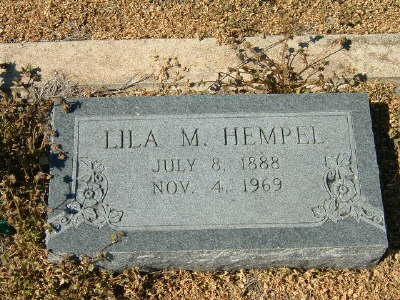Hempel, Lila M.