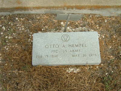 Hempel, Otto A (military marker)
