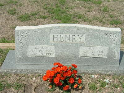 Henry, Marlin W. & Iris J.