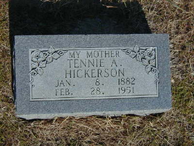 Hickerson, Tennie A.