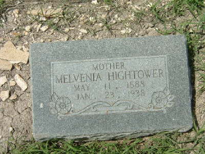 Hightower, Melvenia
