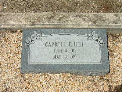 Hill, Carroll F.