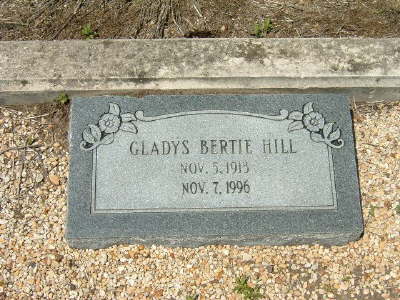 Hill, Gladys Bertie