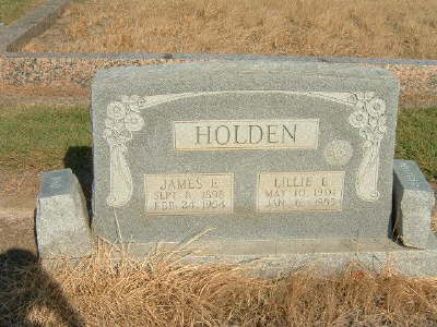 Holden, James E. & Lillie E.
