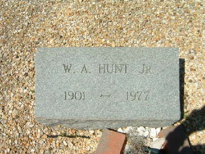 Hunt, W. A. Jr.