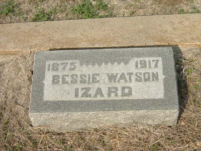 Izard, Bessie Watson