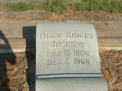 Jackson, Ollie Knight