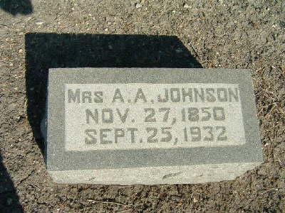 Johnson, Mrs. A. A. 