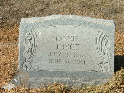 Joyce, Fannie