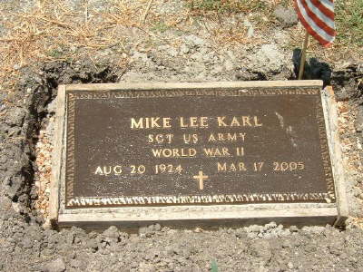 Karl, Mike Lee (military marker)