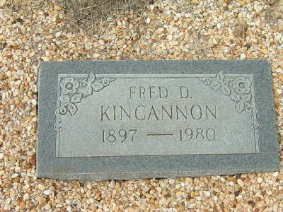 Kincannon, Fred D.