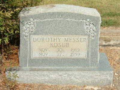 Kosub, Dorothy Messer