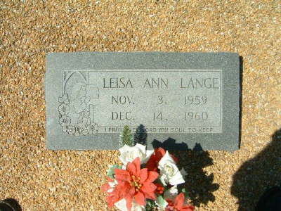 Lange, Leisa Ann