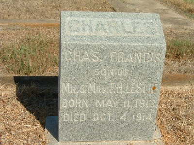 Leslie, Charles Frances