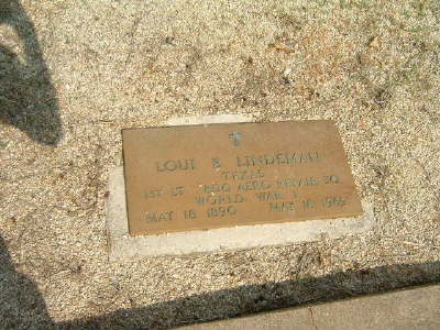 Lindeman, Loui E. (military marker)