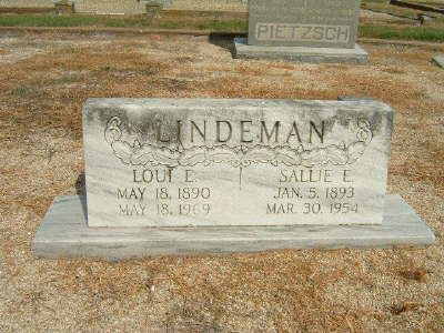 Lindeman, Loui E. & Sallie E.